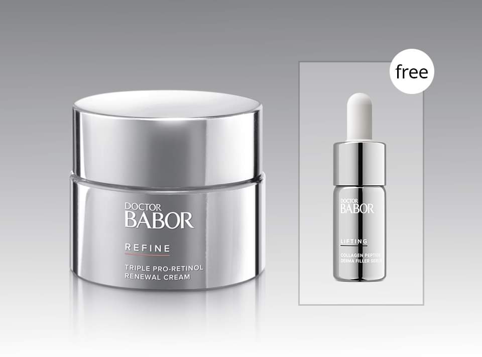 free peptide with Babor purchase at Babor Beauty Spa Limassol