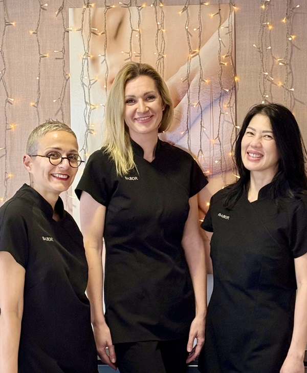 beauty team at Babor Spa in Limassol