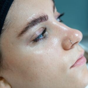Brow lamination treatment in Limassol shaping fuller, softly sculpted natural brows Brow lamination treatment in Limassol shaping fuller, softly sculpted natural brows